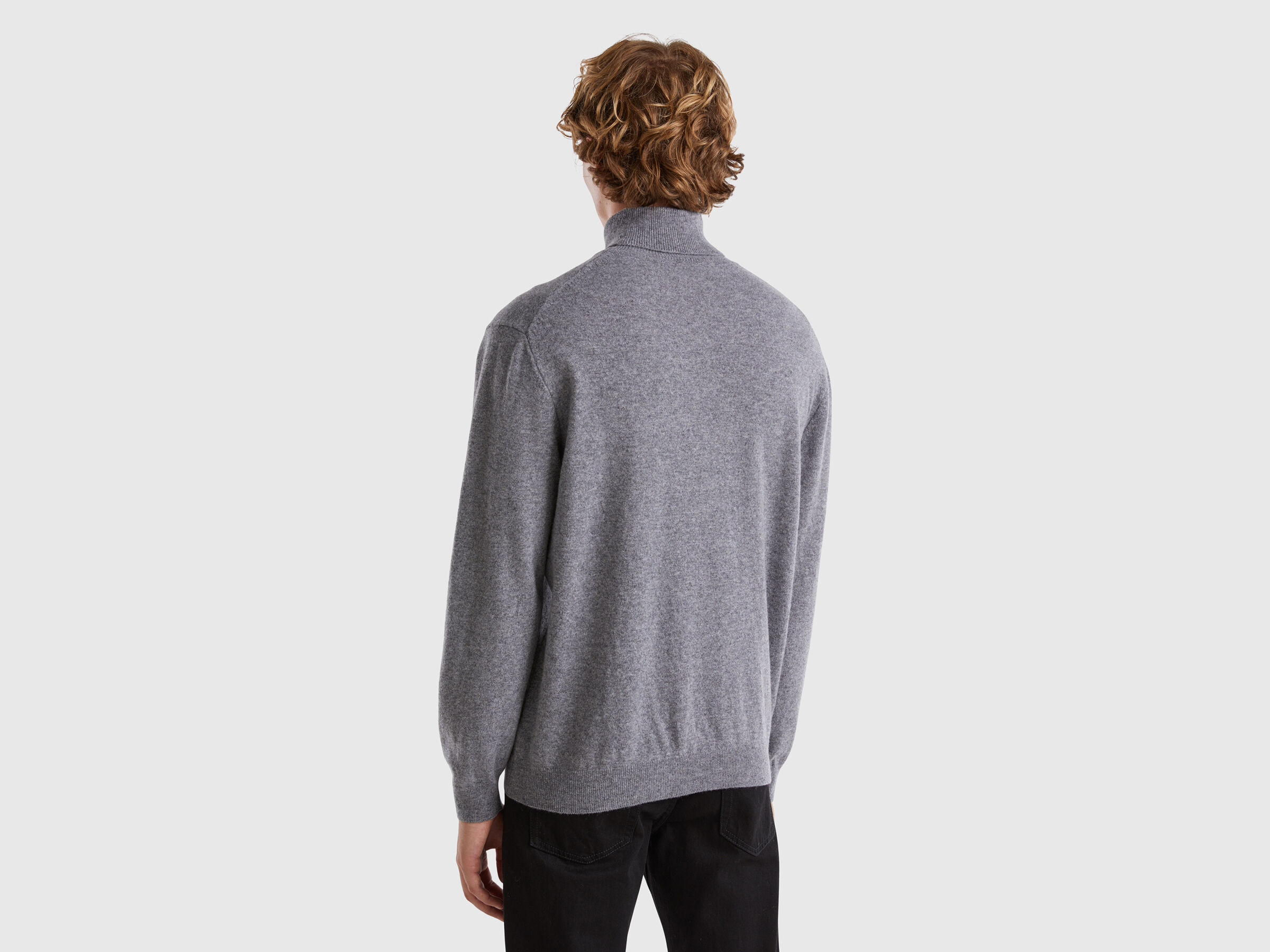 TURTLE NECK SWEATER Men image number 2